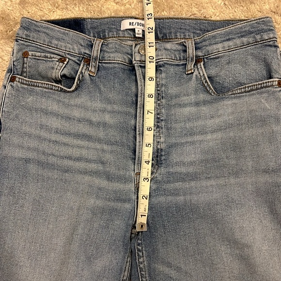 Re/Done | 90s High Rise Ankle Crop size 31 - Picture 9 of 11